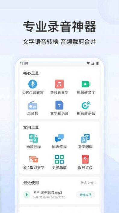 王牌录音转文字免费版截图(2)