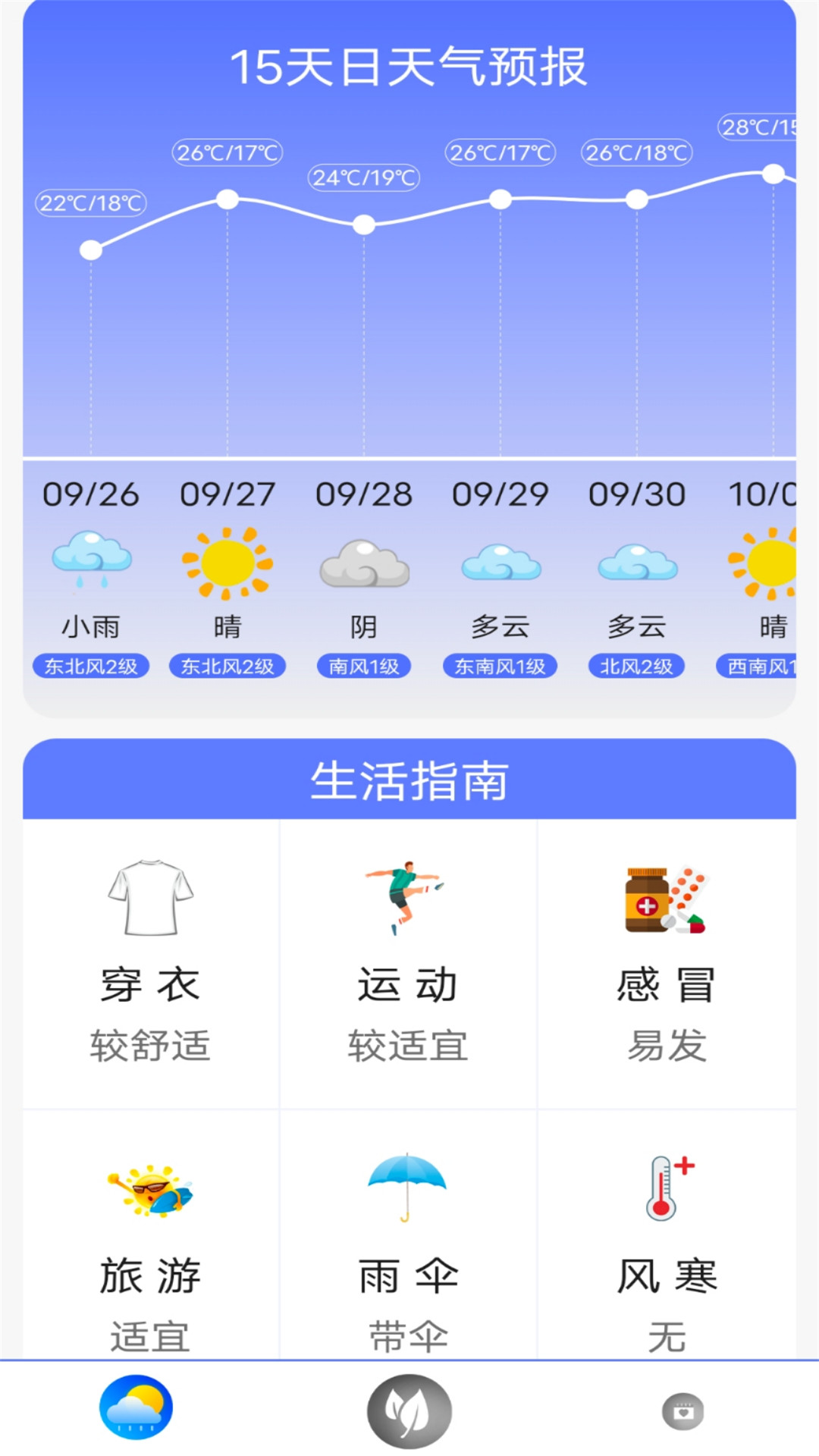 指尖天气预报鸭截图(3)