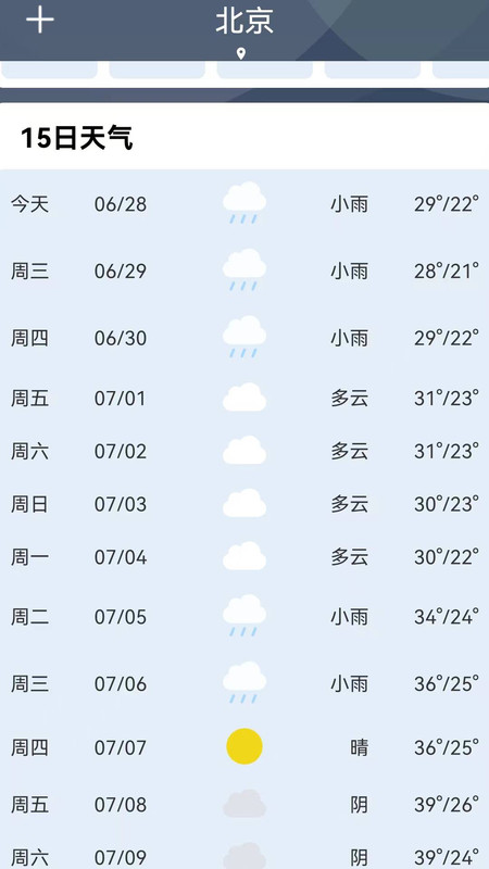 晚晴天气最新版截图(3)