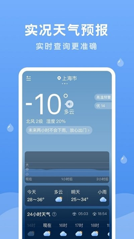 润雨天气预报截图(1)