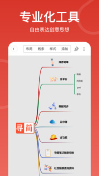 寻简思维导图截图(3)