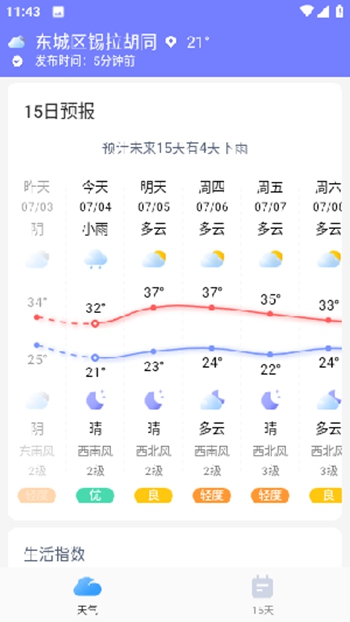 雷公天气免费版截图(3)