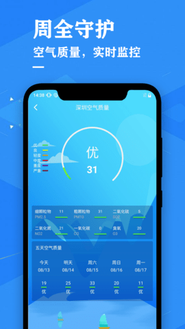 辰星天气预报截图(1)