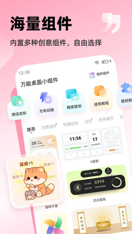 万能桌面小组件截图(1)